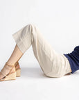 Sanctuary, The Marine Denim Pant- French Vanilla