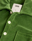 OAS Company, Penny Green Velour Shirt