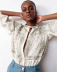 Stella Forest, Dita Blouse- Ecru