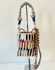 Guanabana, Opera Bag with Macrame