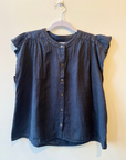 Velvet, Janey Woven Linen Top