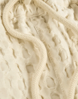 OAS COmpany, Ecru Drizzle Waffle Shorts