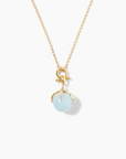 Chan Luu,  Lark Pendant Aquamarine Necklace