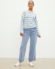 Velvet, Lex Cotton Cashmere Long Sleeve Top