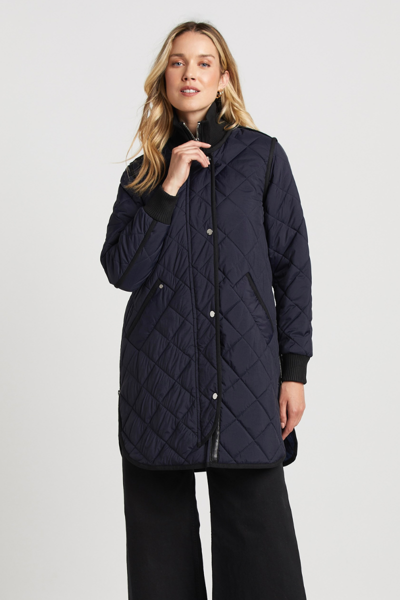 Adroit, Libby Quilted Coat – Snapdragon Designs