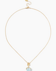 Chan Luu,  Lark Pendant Aquamarine Necklace