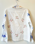 Relax R, Baldo Embroidered Double Breasted Blazer- Mutli