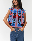 Lollys Laundry, BinLL Vest- Blue