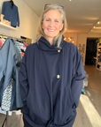 Pret Pour Partir, Paola Coat- Navy