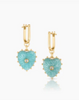 Thatch, Isabel Amazonite Earrings