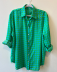 Palme, Check Button Down Shirt 67987