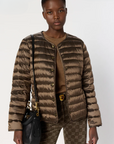 Gerard Darel, Micaela Reversible Down Jacket- Cigare