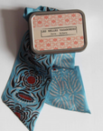 Les Belles Vagabondes, Camelia Headband- Blue