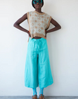 Dr. Bloom, Bomba Pants - Emerald Linen