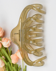 Hair Clip - French Large Transparent