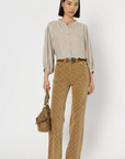 Gerard Darel, Alana Shirt- Beige Rose