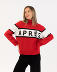 Lyla & Luxe, Benson Mockneck - Red
