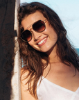 Krewe, Baker 18K Titanium + Bottle Green + Zulu Sunglasses