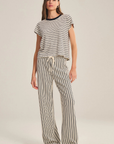 Velvet, Amelise Stripe Terry Pant