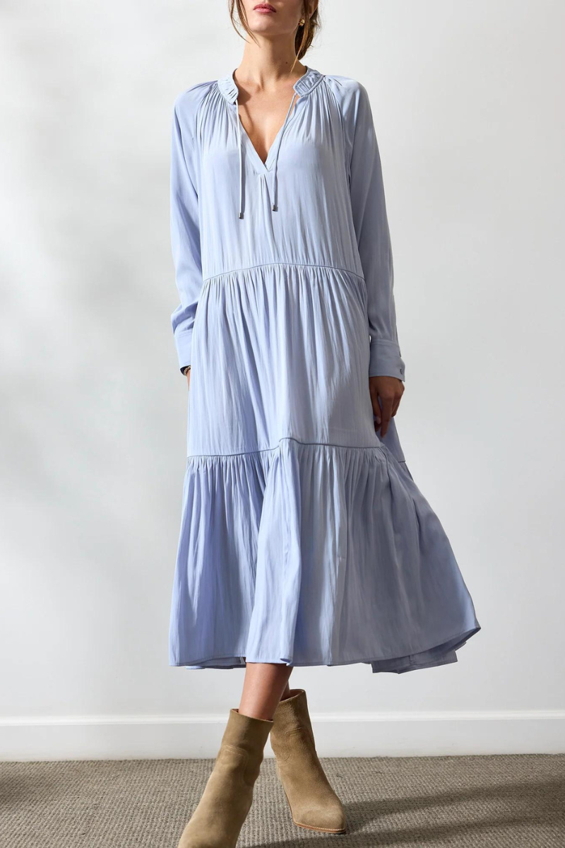 Brochu Walker, Alana Dress- Zen Blue