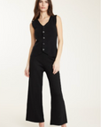 Pistache, Black Knit Pant