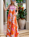 Walker & Wade, Giselle Dress - Orange Palm