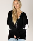 Lyla+Luxe, Shyla Heart Cardigan