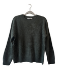 Gerard Darel, Elina Cashmere Fuzzy Sweater- Vert Kaki