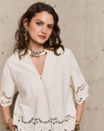 Stella Forest, Bahamas Tunic - Ecru