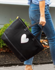 Kerri Rosenthal, The Tote Imperfect Heart-Black
