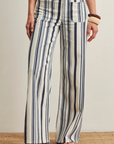 Sanctuary, Marine Full Length Pant- Sail Stripe