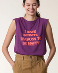 Leon & Harper, Dode Sleeveless T-Shirt
