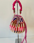 Guanabana, Mitra Bag with Macrame Strap