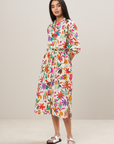 Hartford, Residence Woven Dress- Pink & Green