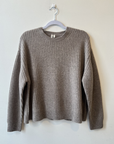 Cashmere Ribbed Lounge Sweater