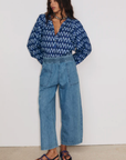 Stella Forest, bonnie 7/8 E Trousers- Blue