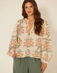 Bila 77, Valley Spring Top - Lp Powder Blue