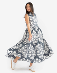 2DA, Nuage Dress - Grey Floral