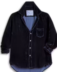 Frank & Eileen, Eileen Relaxed Button Up Shirt- Navy