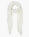 Chan Luu, Eggshell Cashmere & Silk scarf