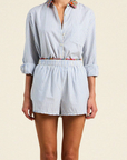 TROVATA, Lucille Short- Seaside Stripe