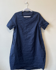 Aequamente, Cotton Dress- Abisso