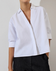 Brochu Walker, Rhett Shirt - Salt White