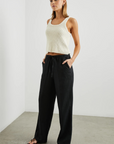 Rails, Emmie Linen Pant- Black