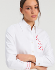 Vilagallo, Magda Embroidered Blouse