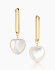 Thatch, Gemma Mother of Pearl Earrings