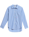 Kerri Rosenthal, Mia Stripe Shirt- Blue/ White