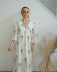 NIBI MTK, Esme Maxi Dress- Swaying Palm