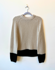Velvet, Shay Chunky Pima Cotton Sweater - Ivory