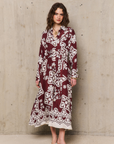 Stella Forest, Stephanie Dress - Bordeaux